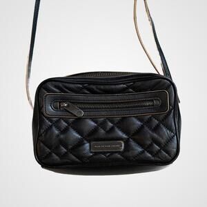 Marc by Marc Jacobs Quilted Black Crossbody Camera Bag